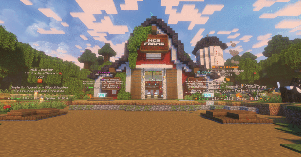 Mcs Testserver MCS-Farms