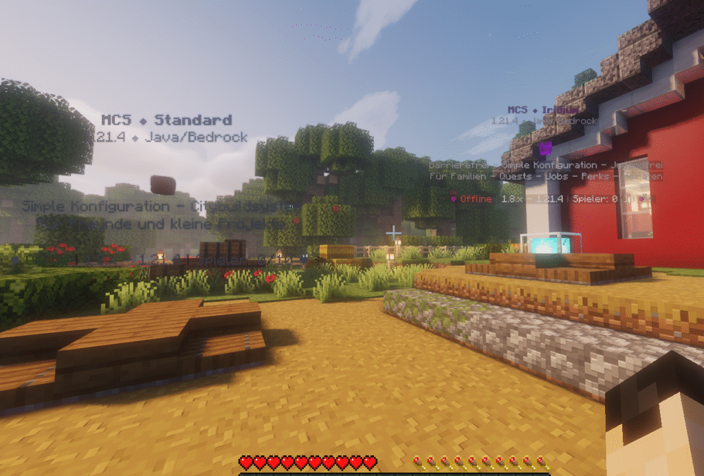 Testserver, Minecraft Testserver, Citybuild, Fertiger Citybuild, Citybuild plugin