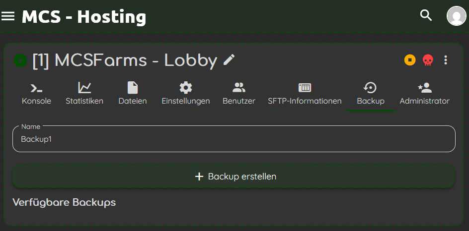 🌟 Mcs Server Hosting 2025 Mcs Backups